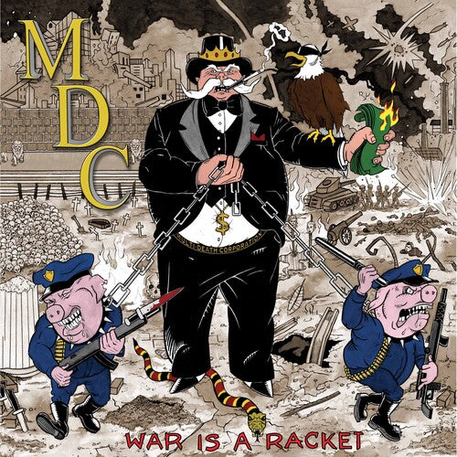 MDC - War Is A Racket [Gold & Black Splatter Vinyl]