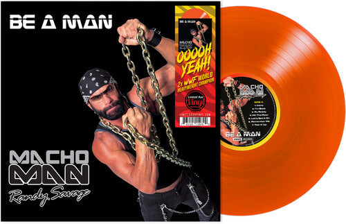 [DAMAGED] Macho Man Randy Savage - Be a Man [Orange Vinyl]