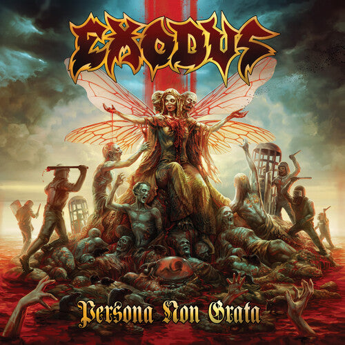 Exodus - Persona Non Grata [Clear Gold, Black & Turquoise Splatter Vinyl]