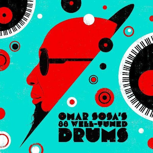 Omar Sosa - Omar Sosa's 88 Well-Tuned Drums [Transparent Red Vinyl]