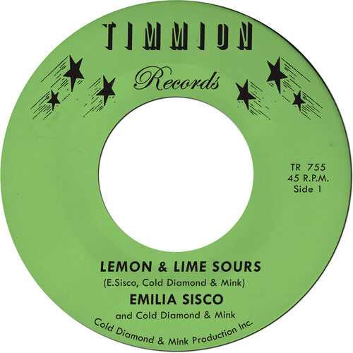 Emilia Sisco & Cold Diamond & Mink - Lemon N Lime Sours [7" Colored Vinyl]