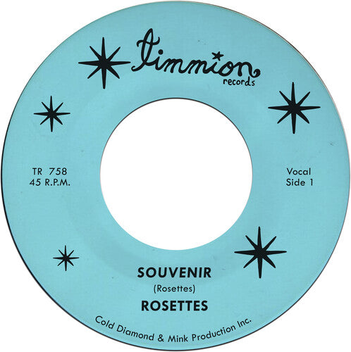 Rosettes - Souvenir [Clear Blue 7" Vinyl]