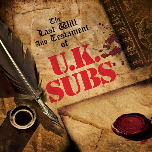 [DAMAGED] UK Subs - The Last Will and Testament of Uk Subs [Gold Vinyl]