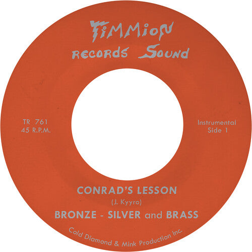 Bronze Silver & Brass - Conrad's Lesson [7" Red Vinyl]