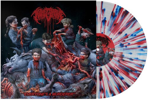 To the Grave - Everyone's A Murderer [Red, White & Blue Splatter Vinyl]