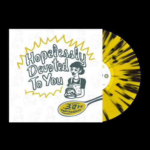 Various Artists - Hopelessly Devoted To You: 30th Anniversary [Yellow / Black Splatter Vinyl]