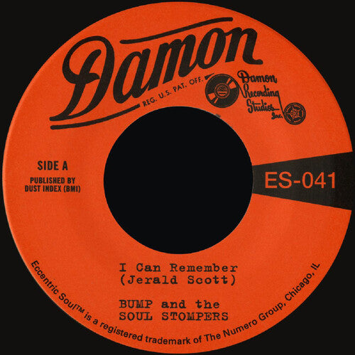 Bump & the Soul Stompers - I Can Remember b/w Standing On The Outside [7"] [Coke Bottle Clear Vinyl]