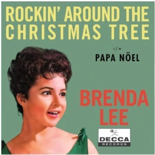 Brenda Lee - Rockin' Around The Christmas Tree [7"] [Clear Vinyl]