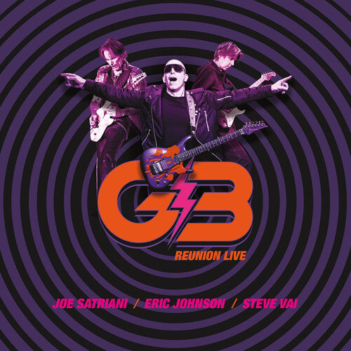 [PRE-ORDER] Joe Satriani - G3: 25th Anniversary Reunion Tour [Box Set] [Release Date: 01/31/2025]