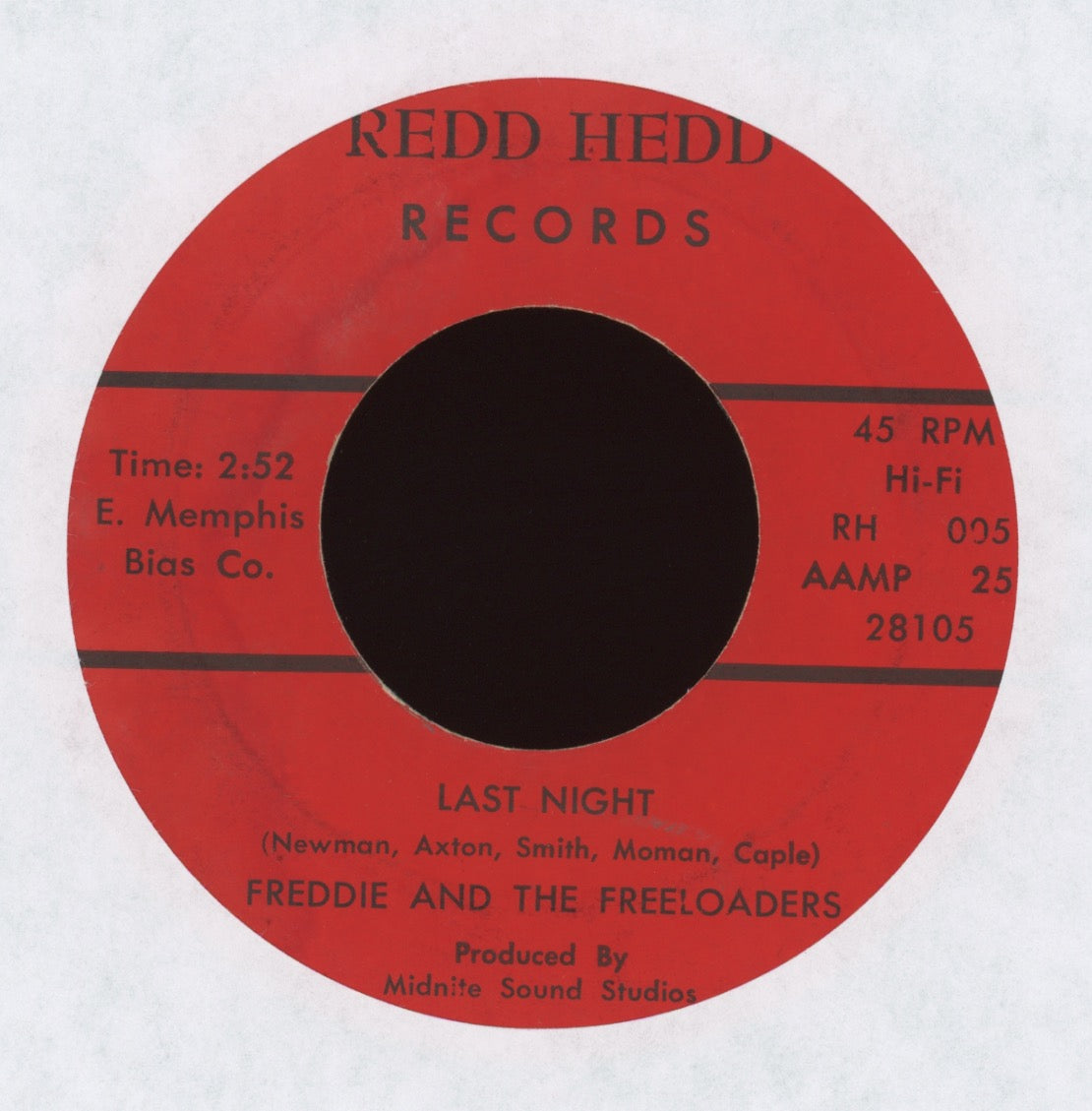 Freddie & The Freeloaders - Last Night on Redd Hedd