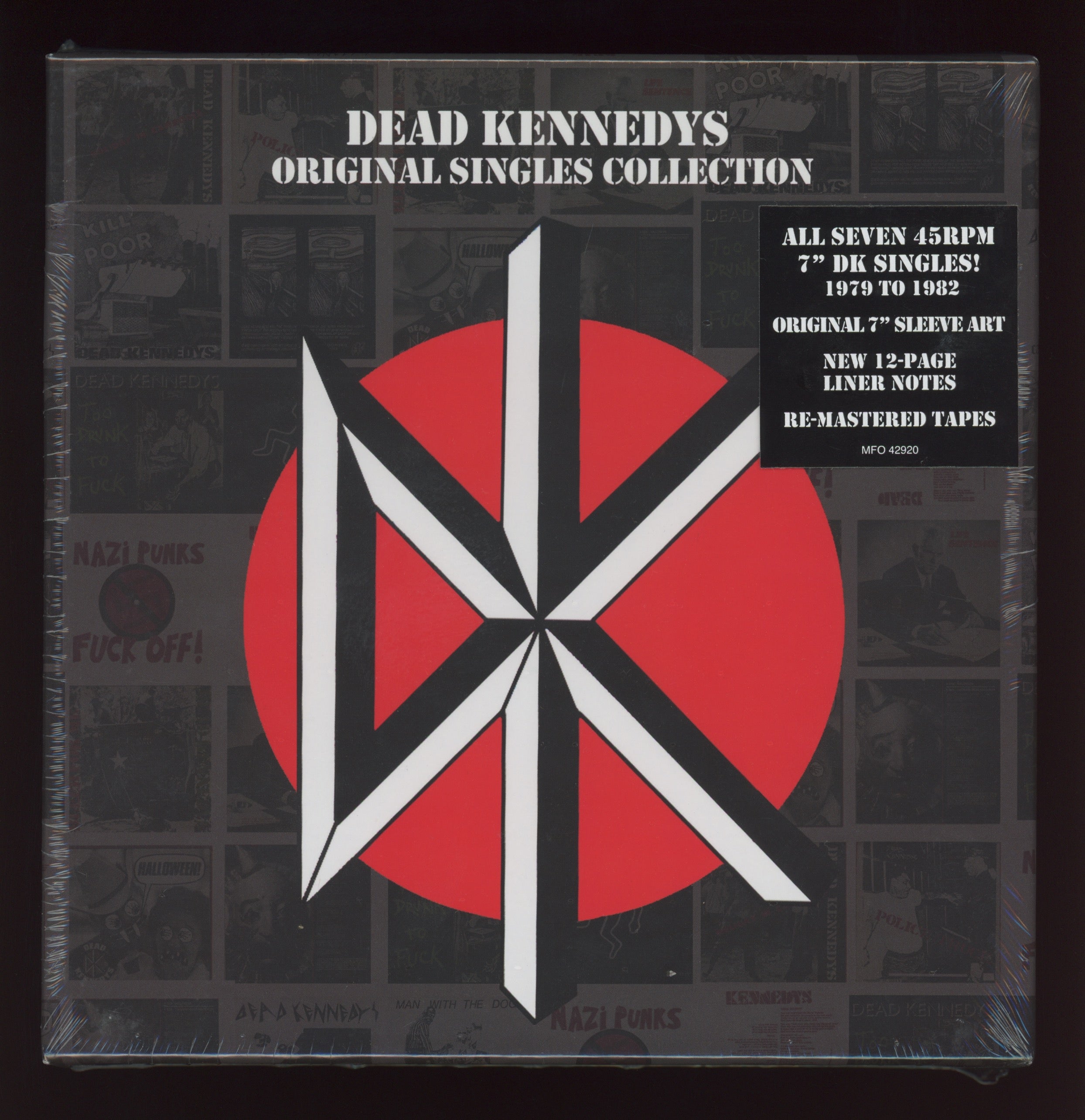 Dead Kennedys - Original Singles Collection on Manifesto 7" Box Set Punk Sealed