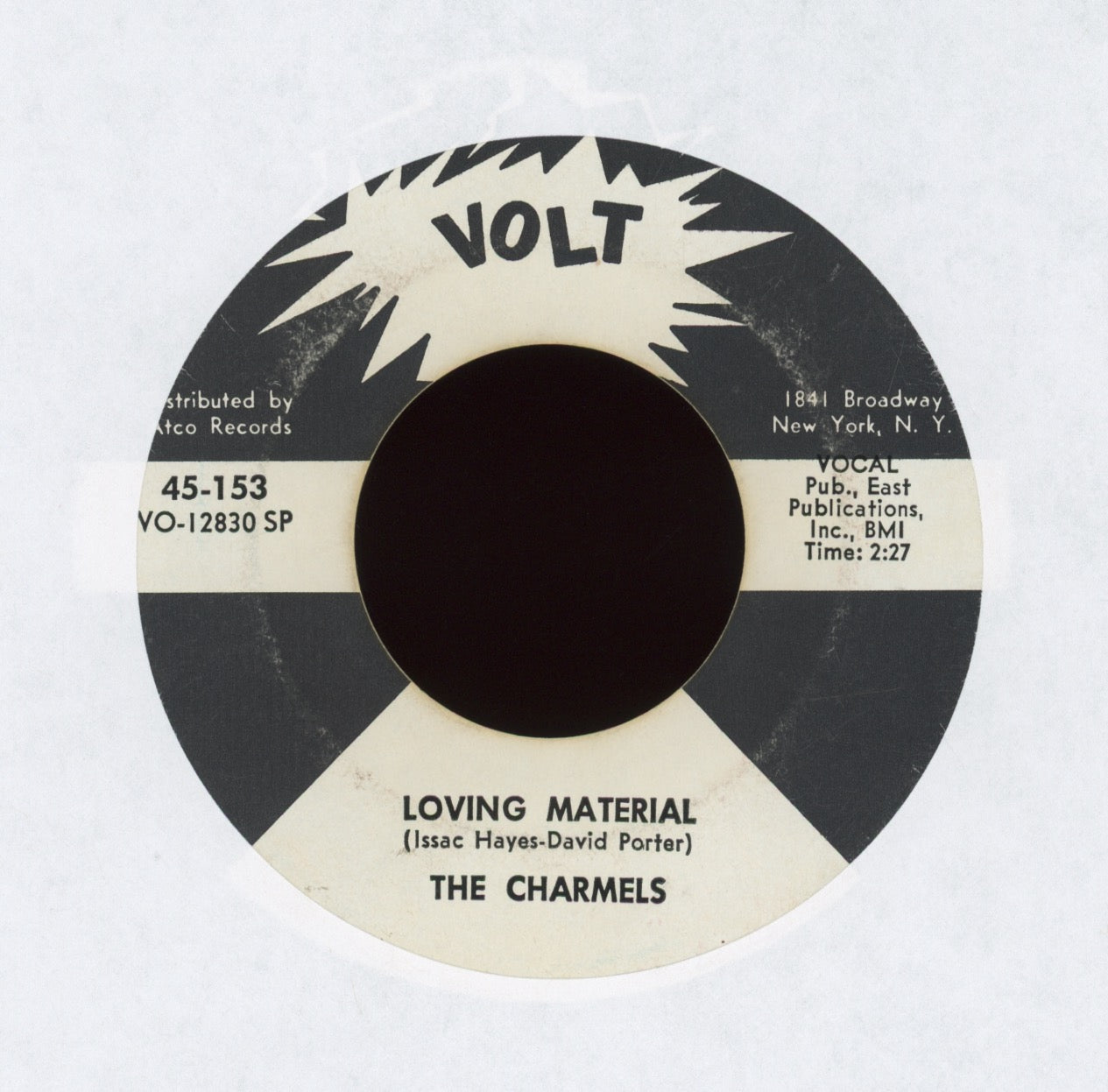 The Charmels - Loving Material on Volt Promo Northern Soul 45