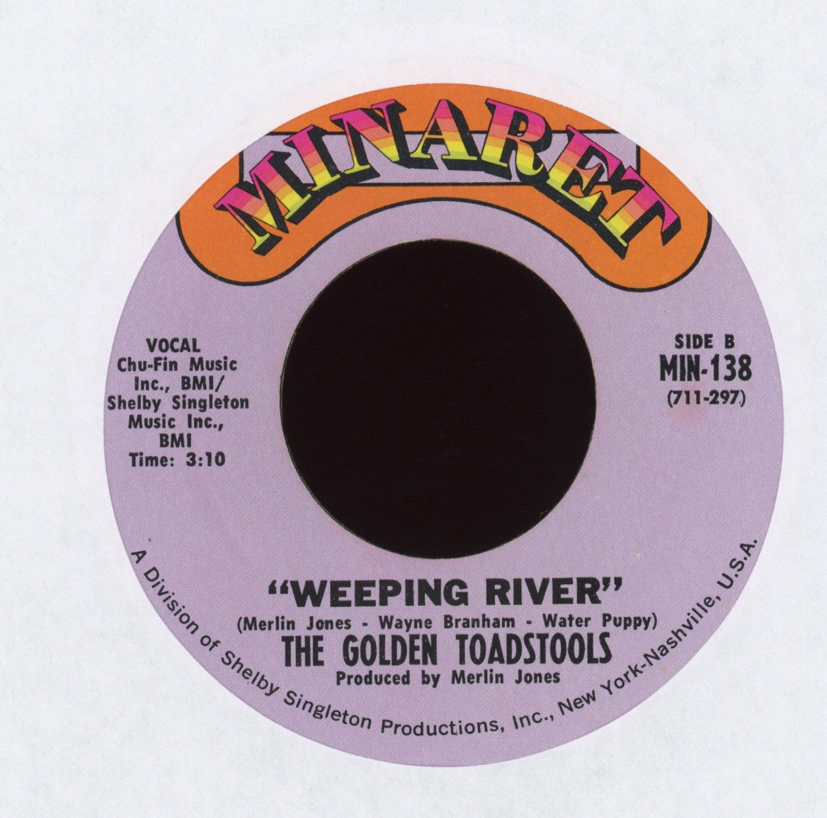 The Golden Toadstools - Silly Savage on Minaret Funk 45