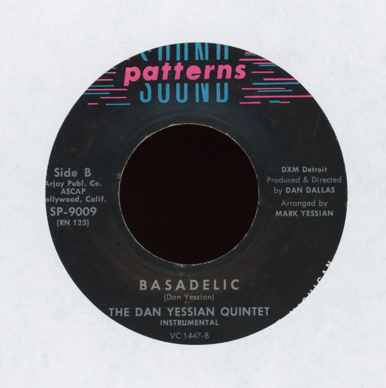 The Dan Yessian Quintet - Basedelic on Sound Patterns Latin Soul Jazz 45