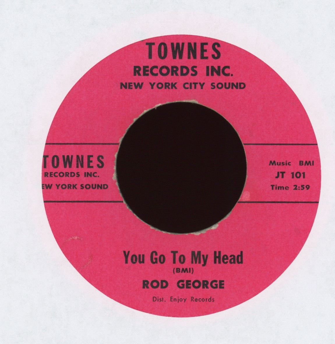 Rod George - I've Got To Be (Your No. One Man) on Townes Northern Soul 45