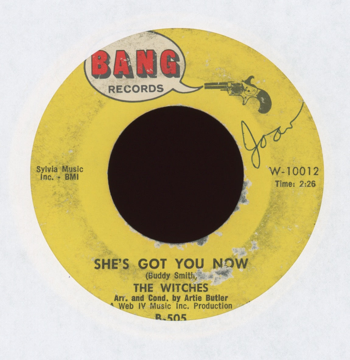 The Witches - She's Got You Now on Bang Northern Soul 45