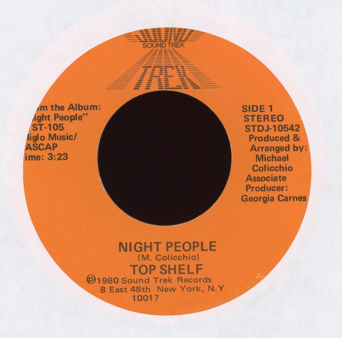 Top Shelf - Night People on Sound Trek Modern Soul 45