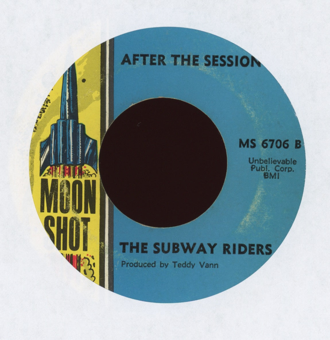 The Subway Riders - Adam on Moon Shot Soul Funk 45