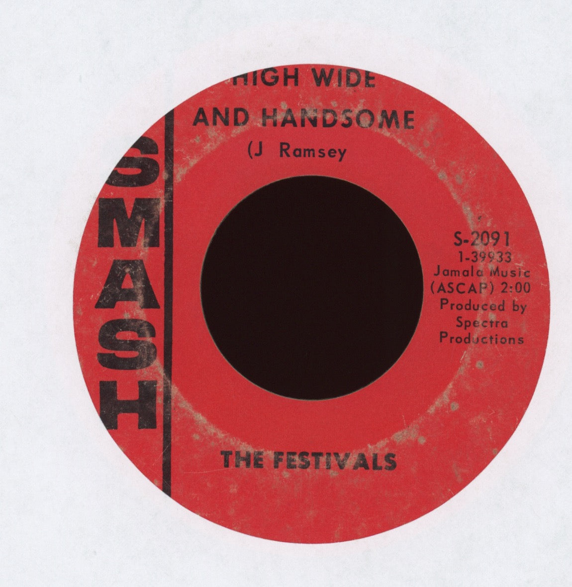 The Festivals - You've Got The Makings Of A Lover on Smash Northern Soul 45