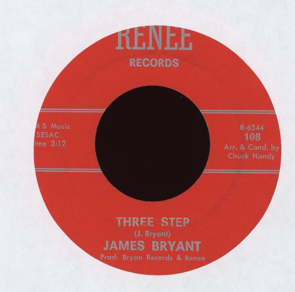 James Bryant - Hey There You Girl on Renee Northern Soul 45