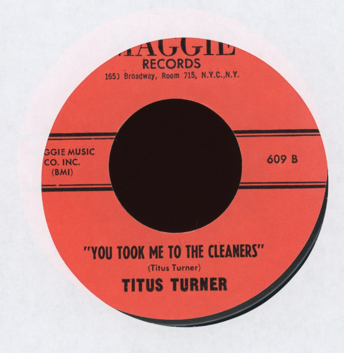 Titus Turner - Your Lovin Is Killin Me Baby on Maggie R&B 45