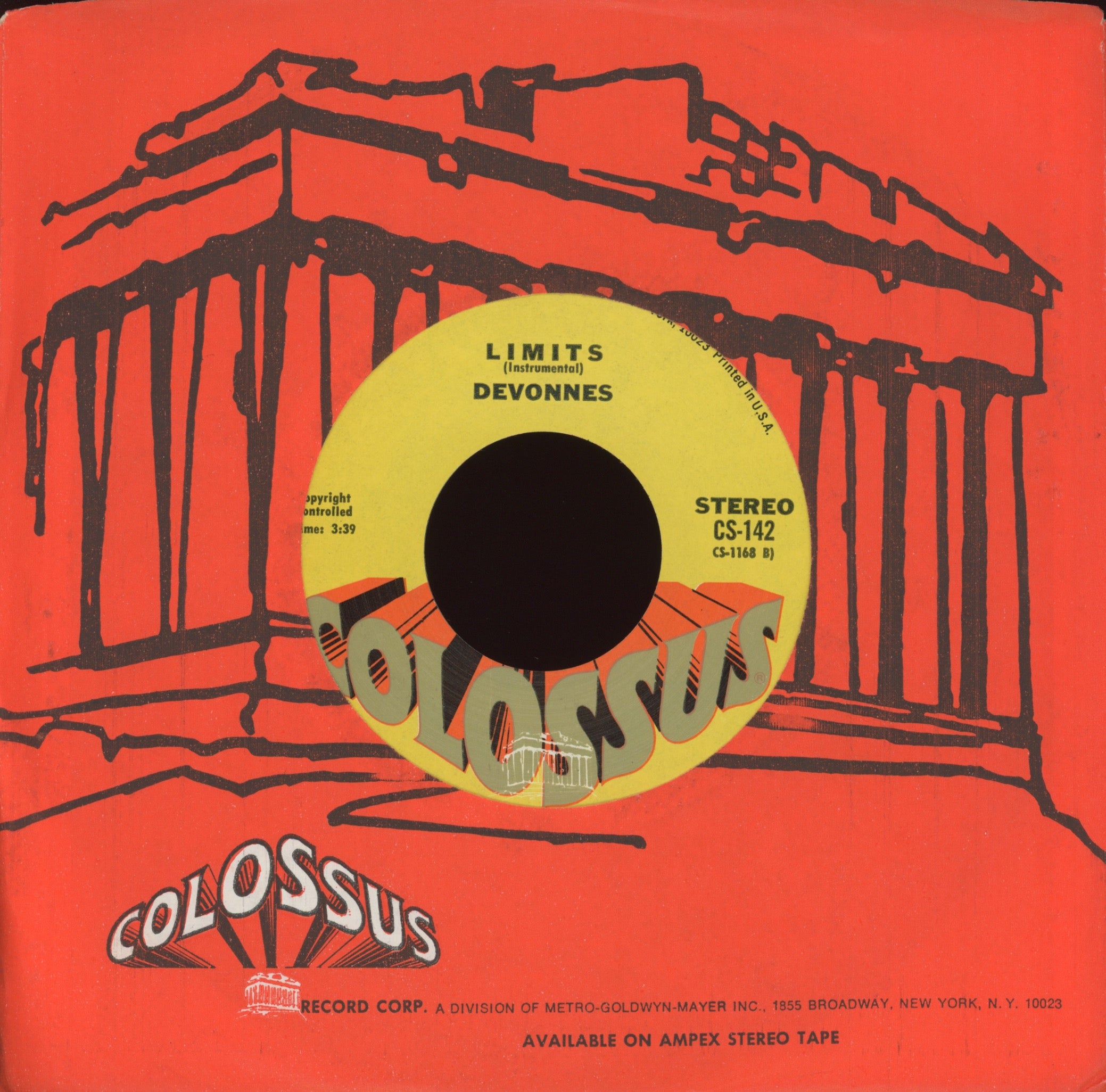 The Devonnes - I'm Gonna Pick Up My Toys (And Go Home) on Colossus Northern Soul 45