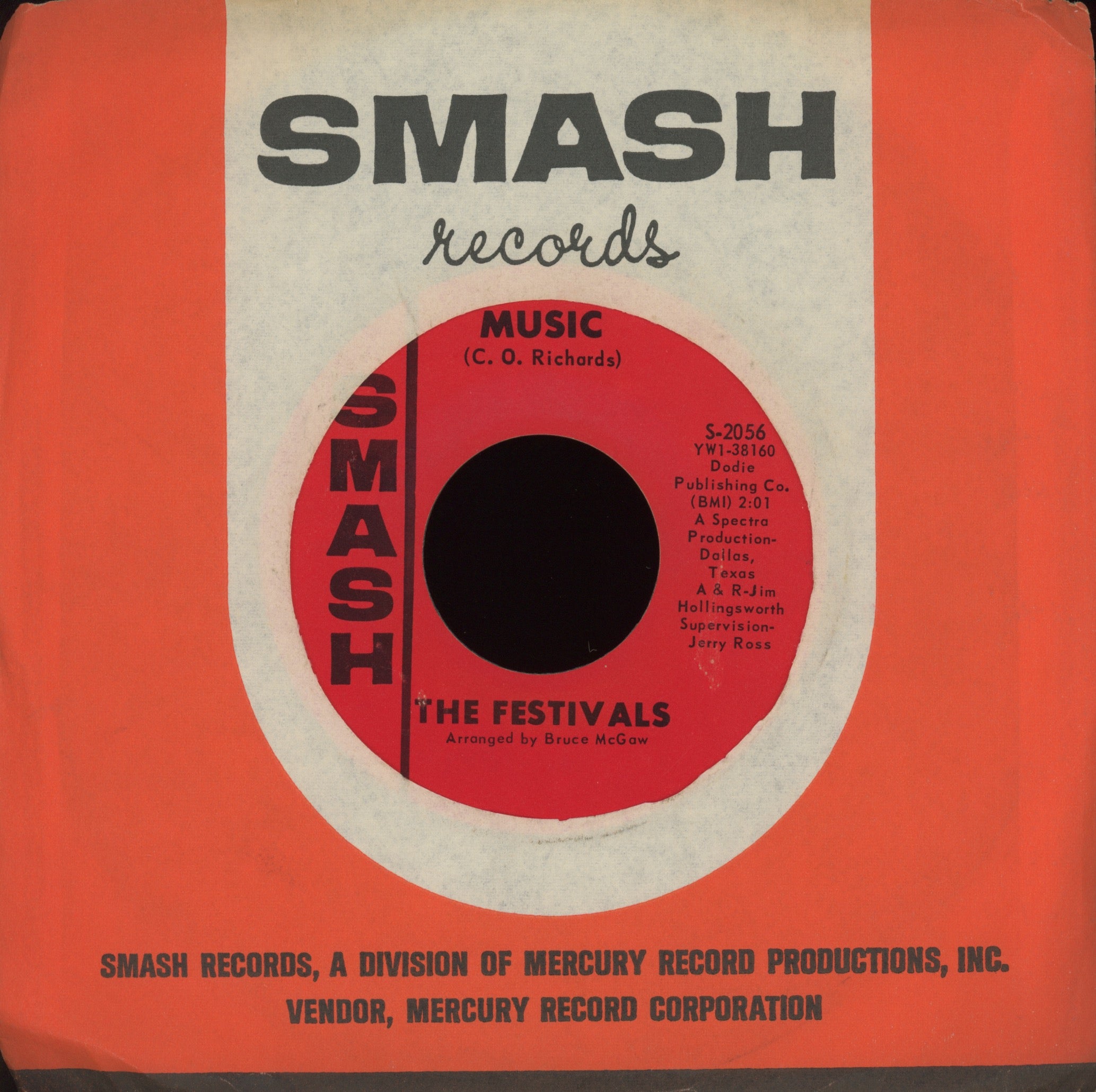 The Festivals - I'll Always Love You on Smash Sweet Soul 45