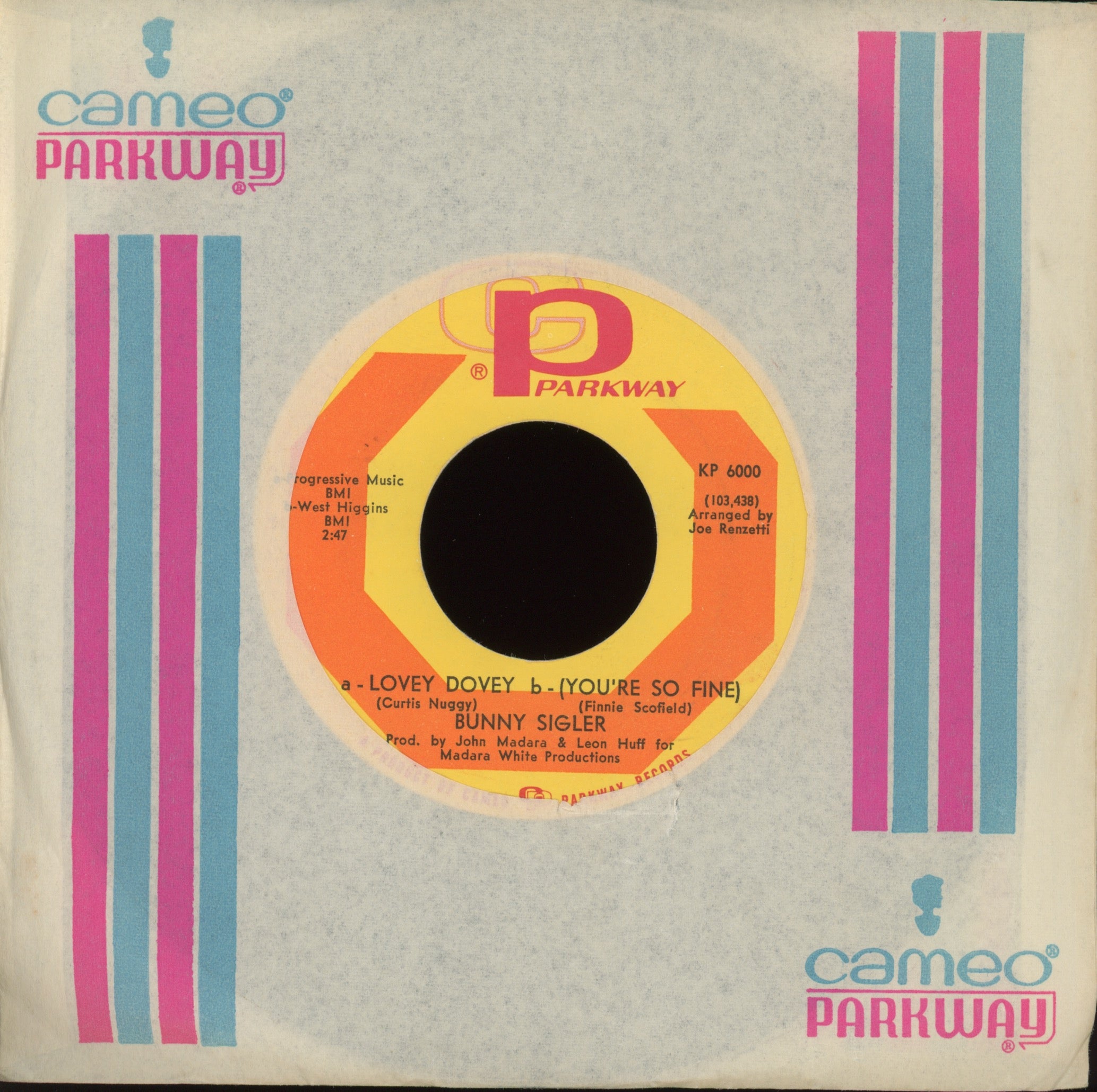 Bunny Sigler - Sunny Sunday on Cameo Parkway Northern Soul 45