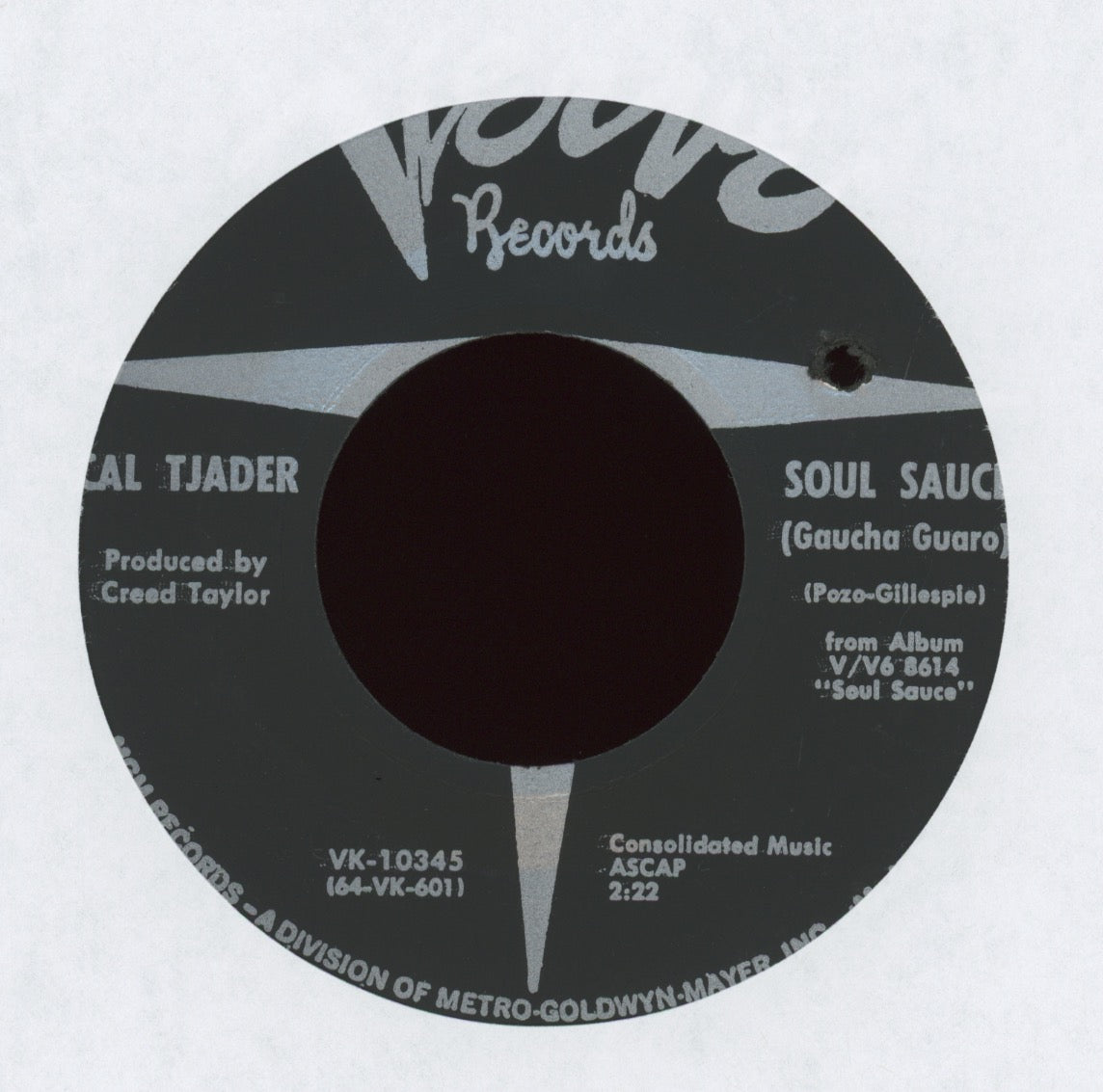 Cal Tjader - Soul Sauce (Gaucha Guaro) on Verve Latin Soul Jazz 45