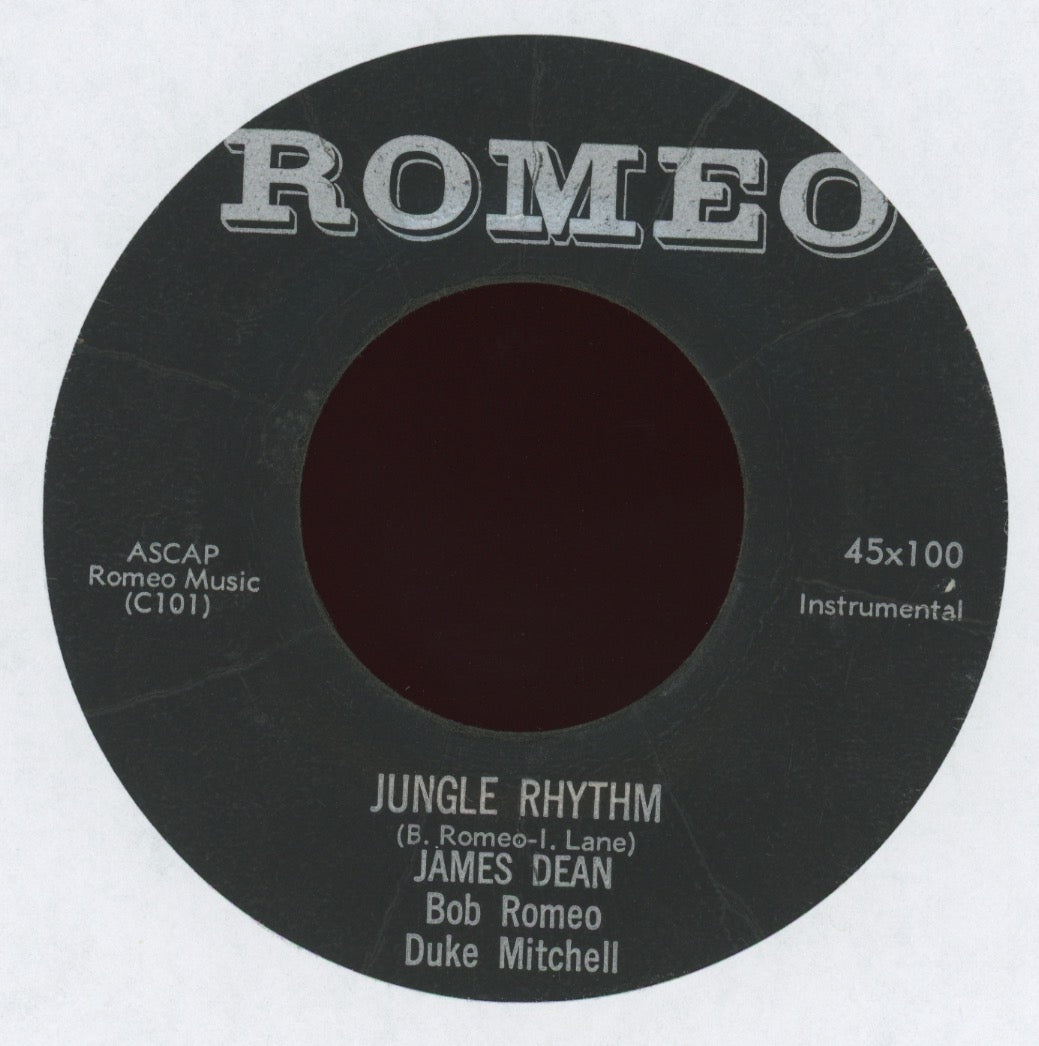 James Dean - Jungle Rhythm on Romeo Exotica 45