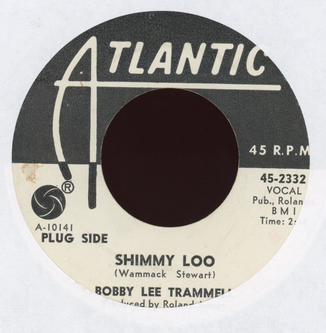 Bobby Lee Trammell - Shimmy Loo on Atlantic Promo Rockabilly 45