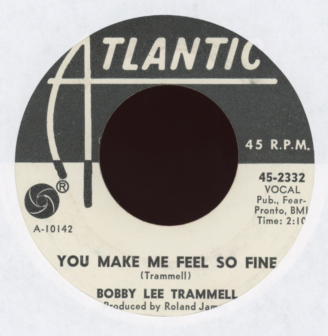 Bobby Lee Trammell - Shimmy Loo on Atlantic Promo Rockabilly 45