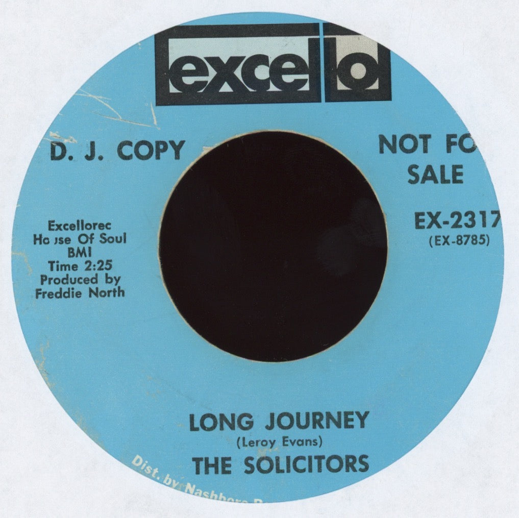 Solicitors - Do It Like You Feel It on Excello Promo Psych Funk 45