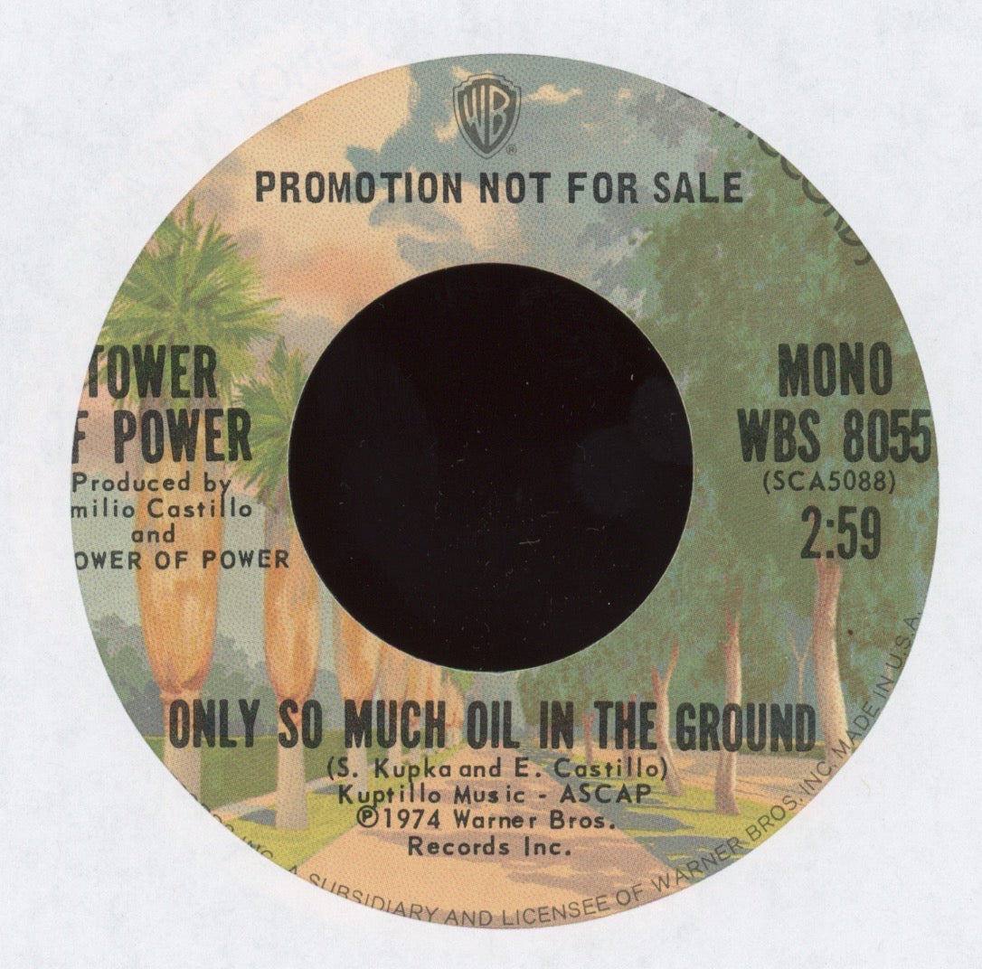 Tower Of Power - Only So Much Oil In The Ground on WB Promo Funk 45