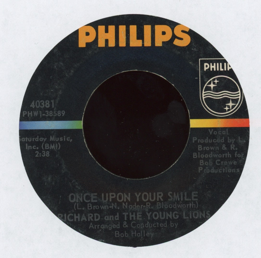 Richard & The Young Lions - Open Up Your Door on Philips Garage 45