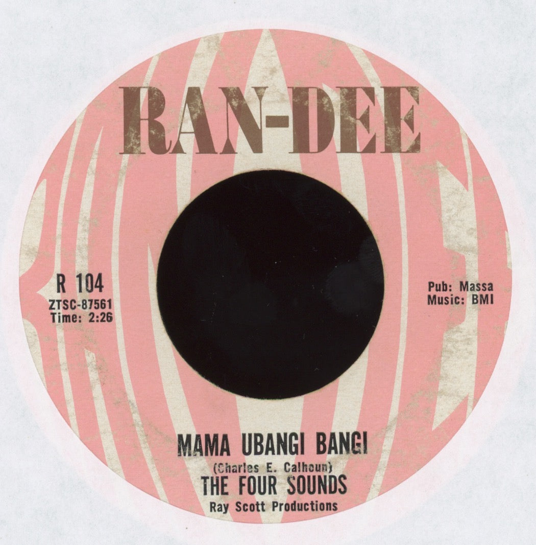 The Four Sounds - Mama Ubangi Bangi on Ran-Dee R&B 45