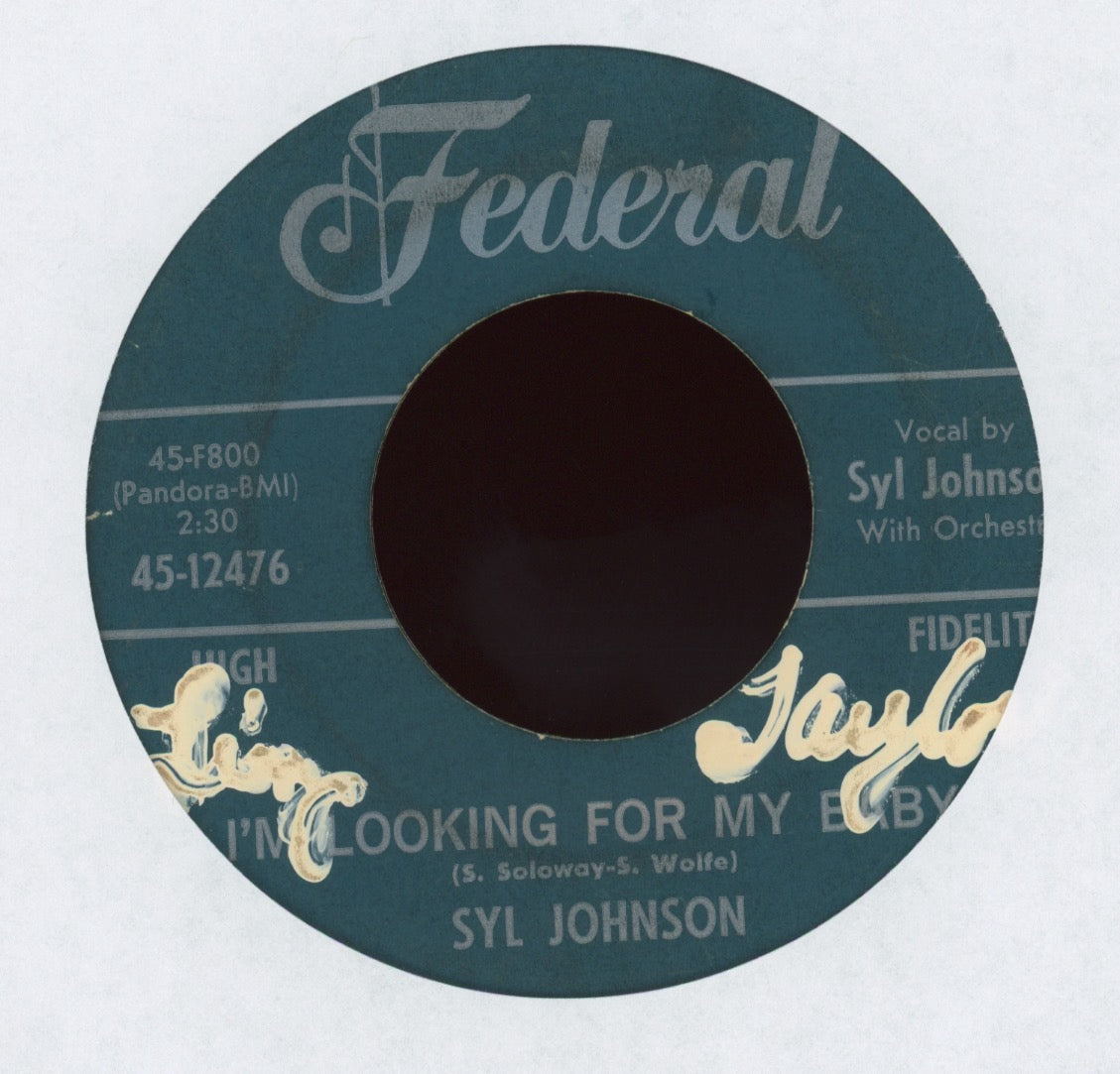 Syl Johnson - Please, Please, Please on Federal R&B 45