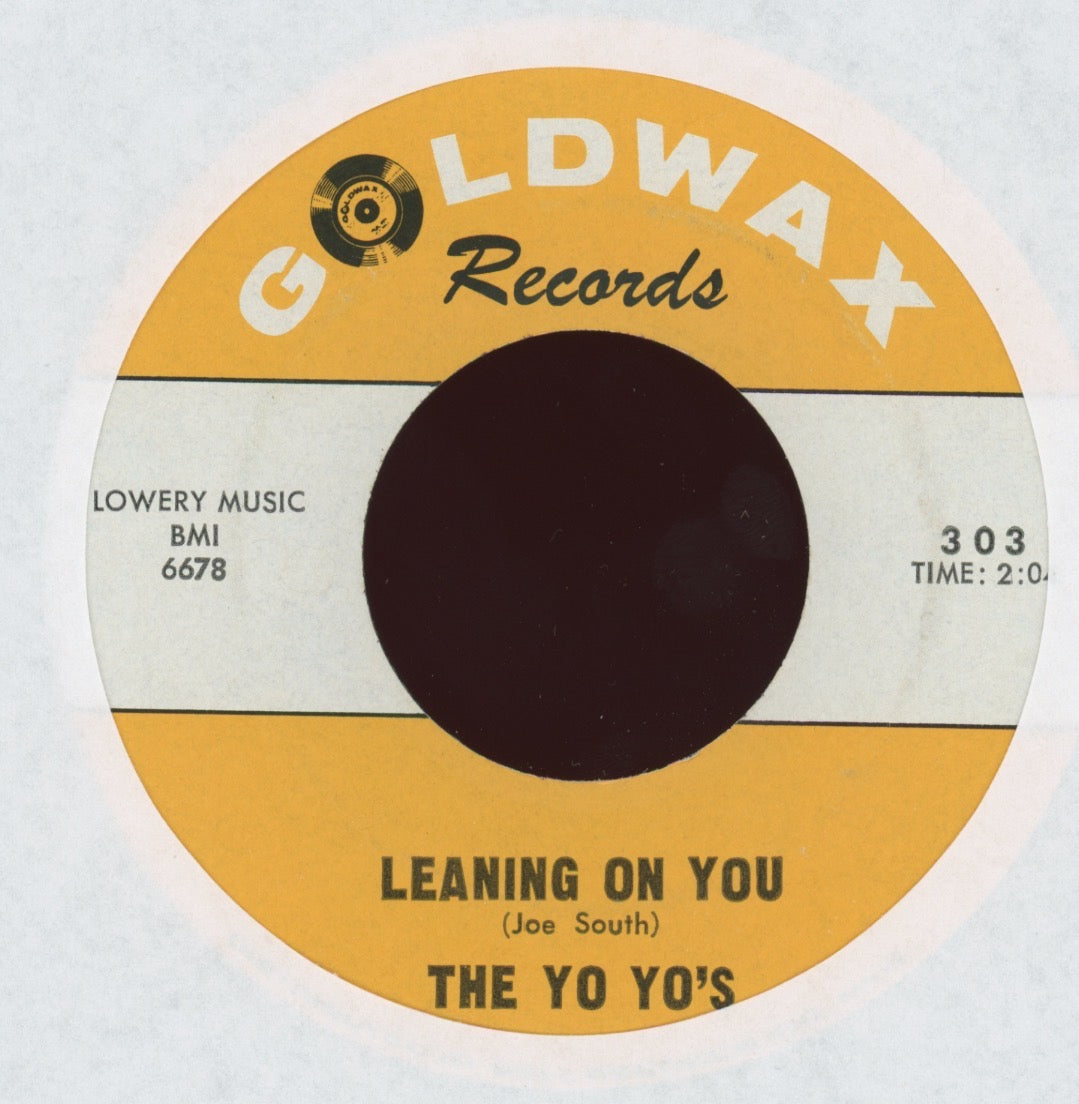 The Yo Yo's - I Can't Forget You on Goldwax Garage 45