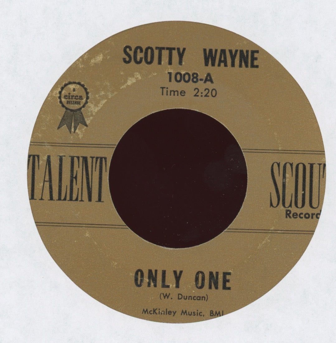 Scotty Wayne - I'm Gonna Leave on Talent Scout Rockabilly 45