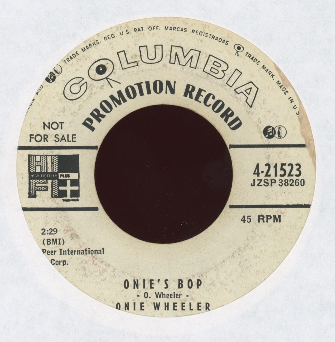 Onie Wheeler - Onie's Bop on Columbia Promo Country Bop 45