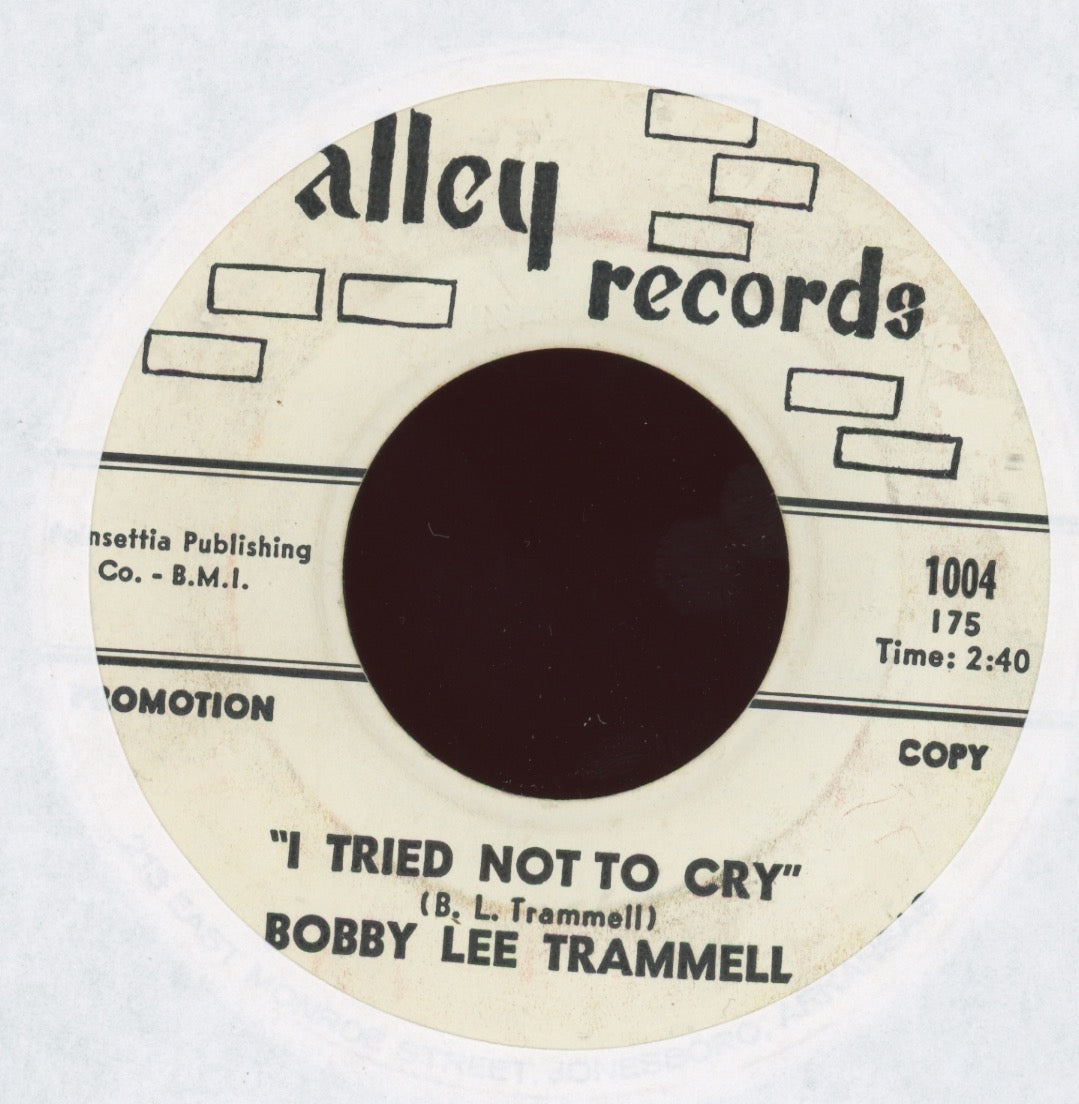 Bobby Lee Trammell - Come On Baby on Alley Records Promo Rockabilly 45