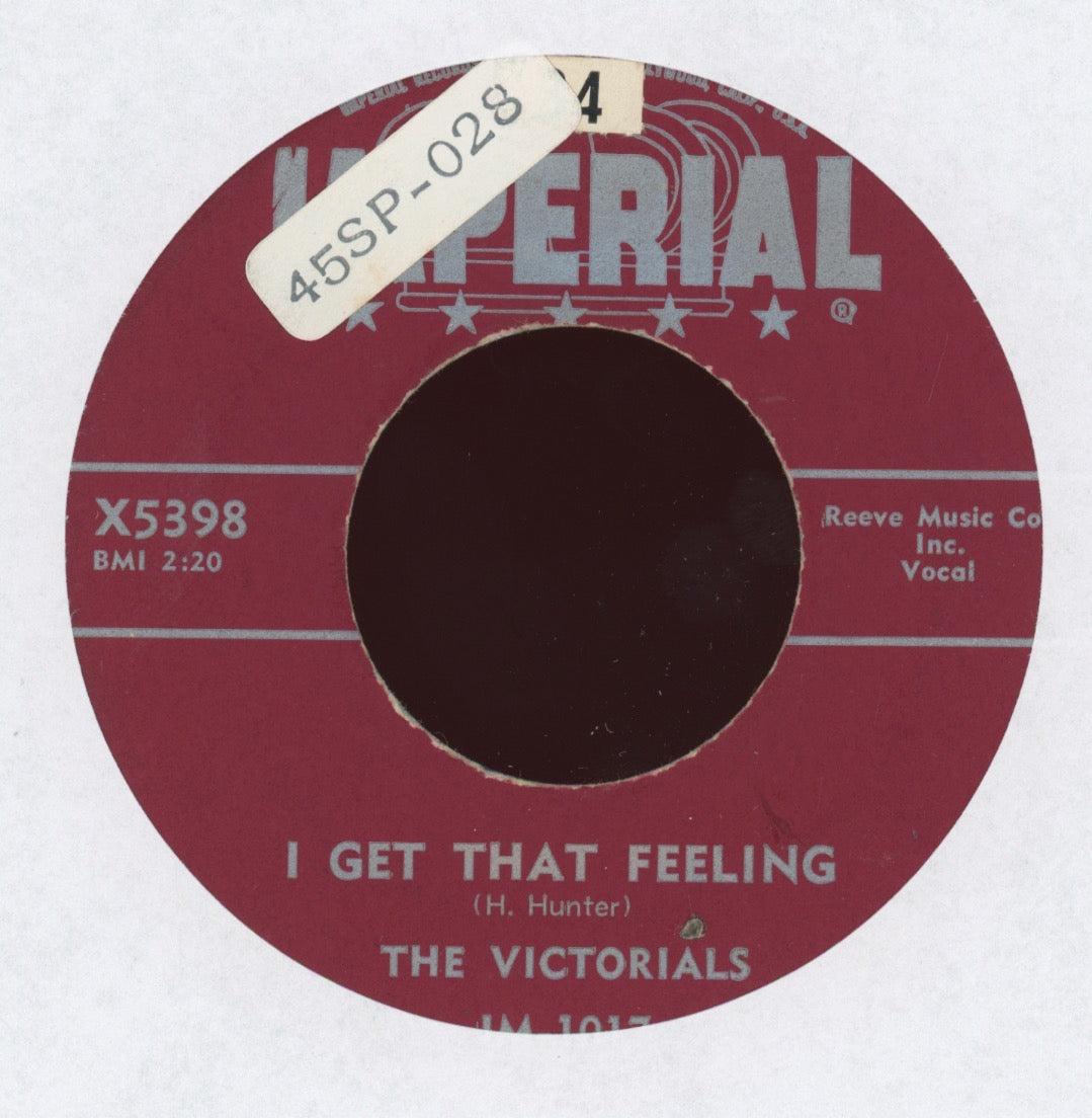 The Victorials - Prettiest Girl In The World on Imperial R&B 45