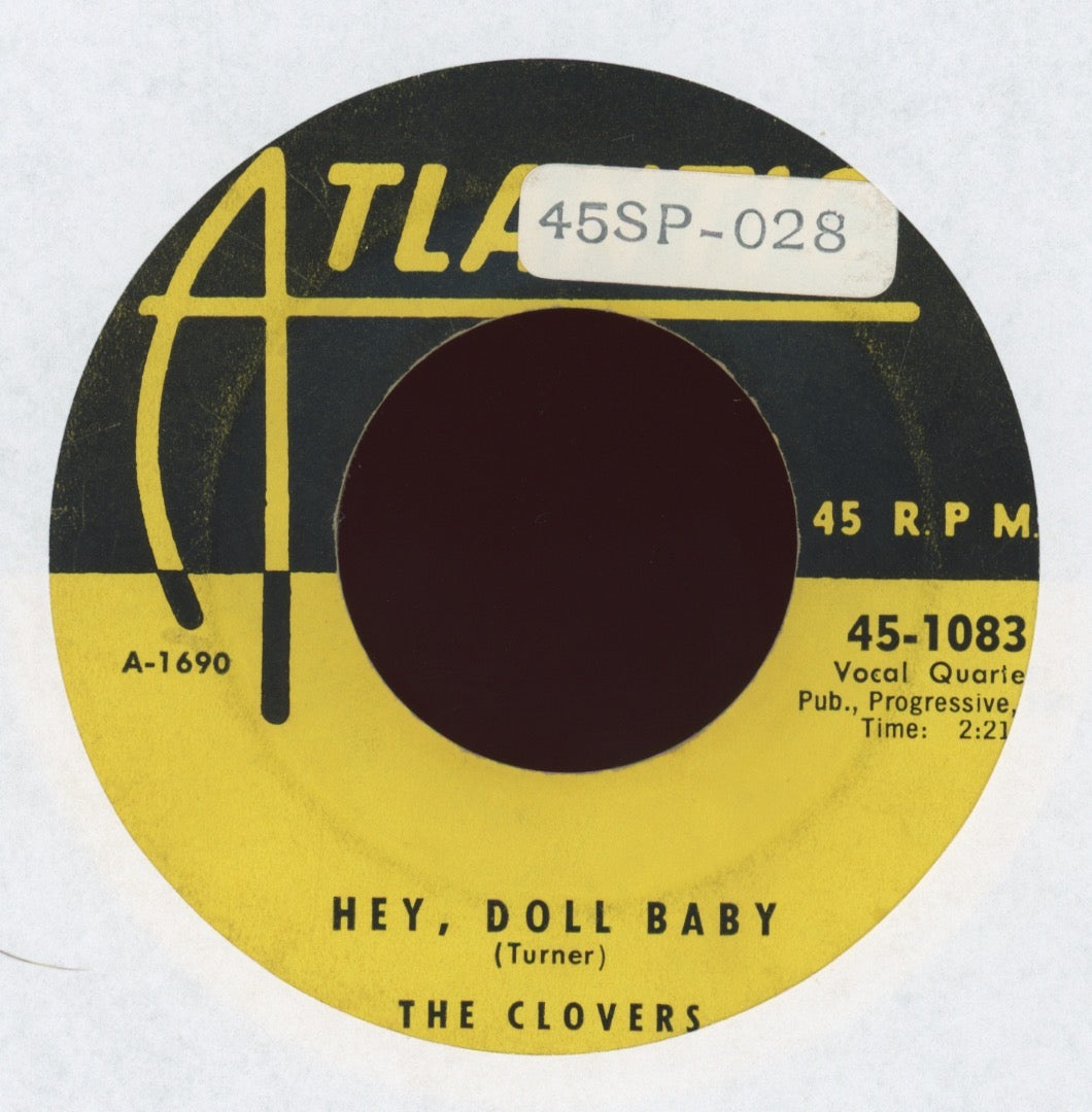 The Clovers - Devil Or Angel on Atlantic R&B Doo Wop 45