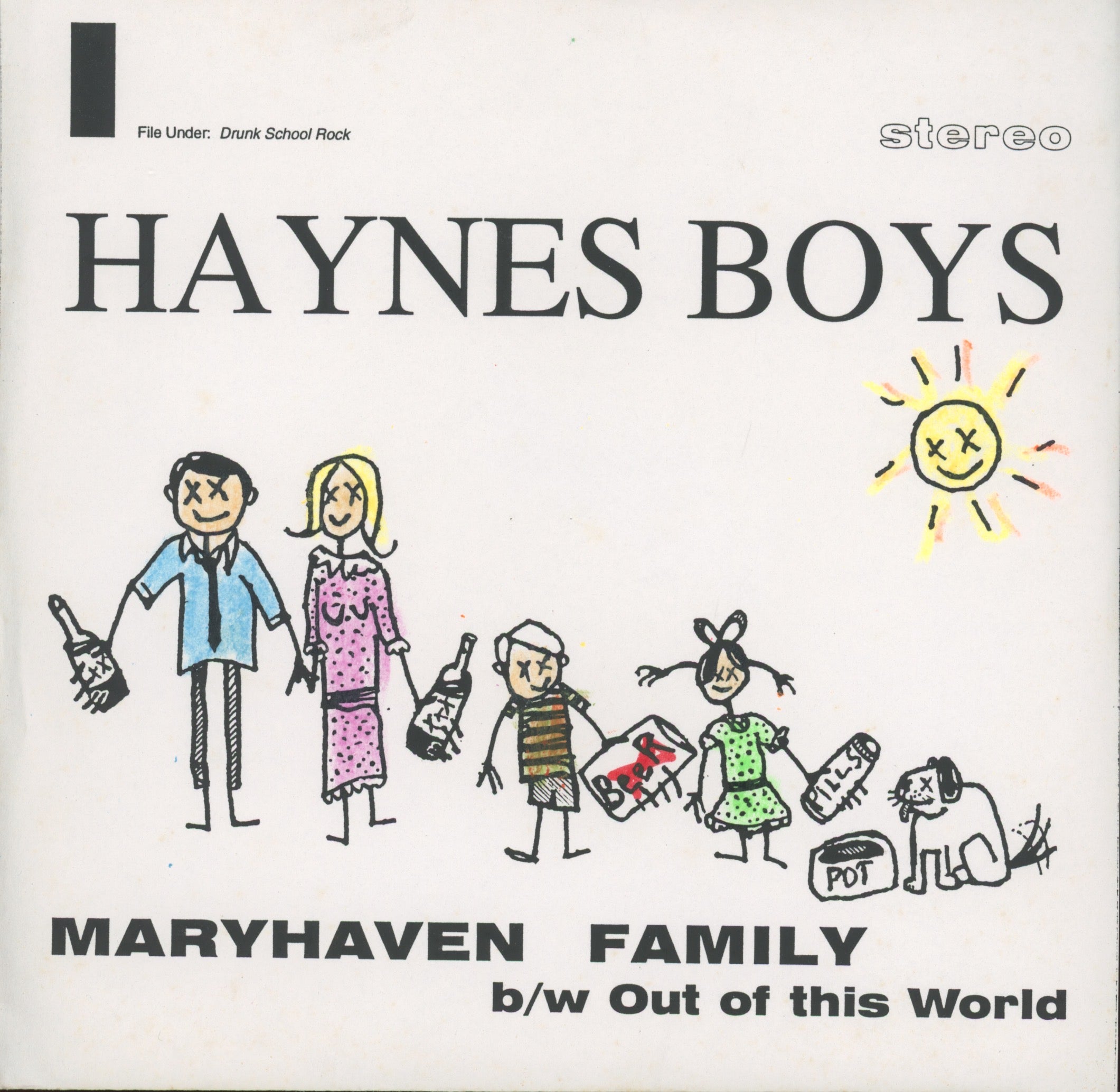 Haynes Boys - Maryhaven Family on Whatever 7" With Picture Sleeve