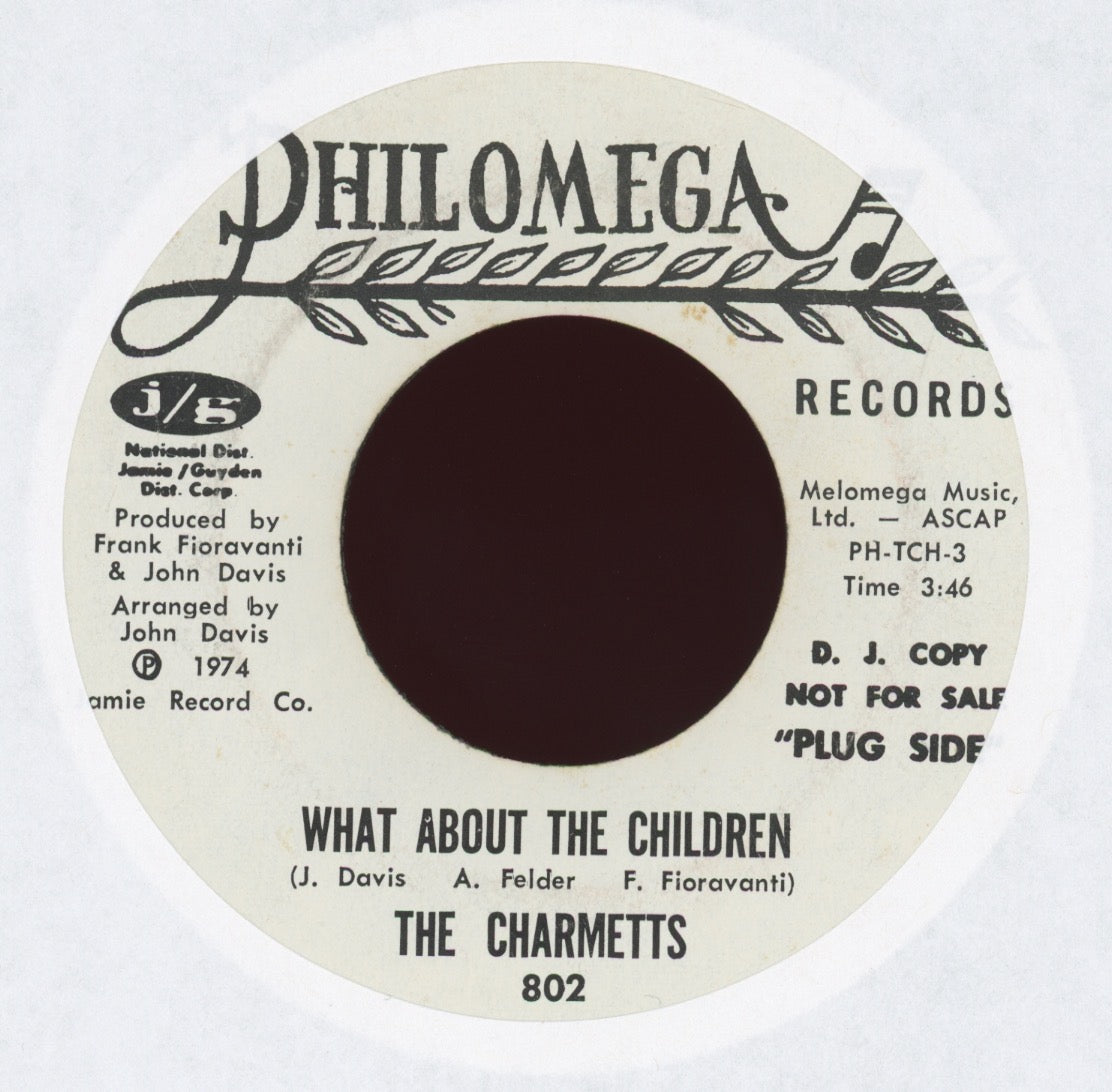 The Charmetts - Breaking Up Again on Philomega Promo Sweet Soul 45