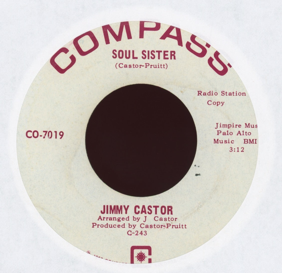 Jimmy Castor - Rattlesnake on Compass Promo Northern Soul 45