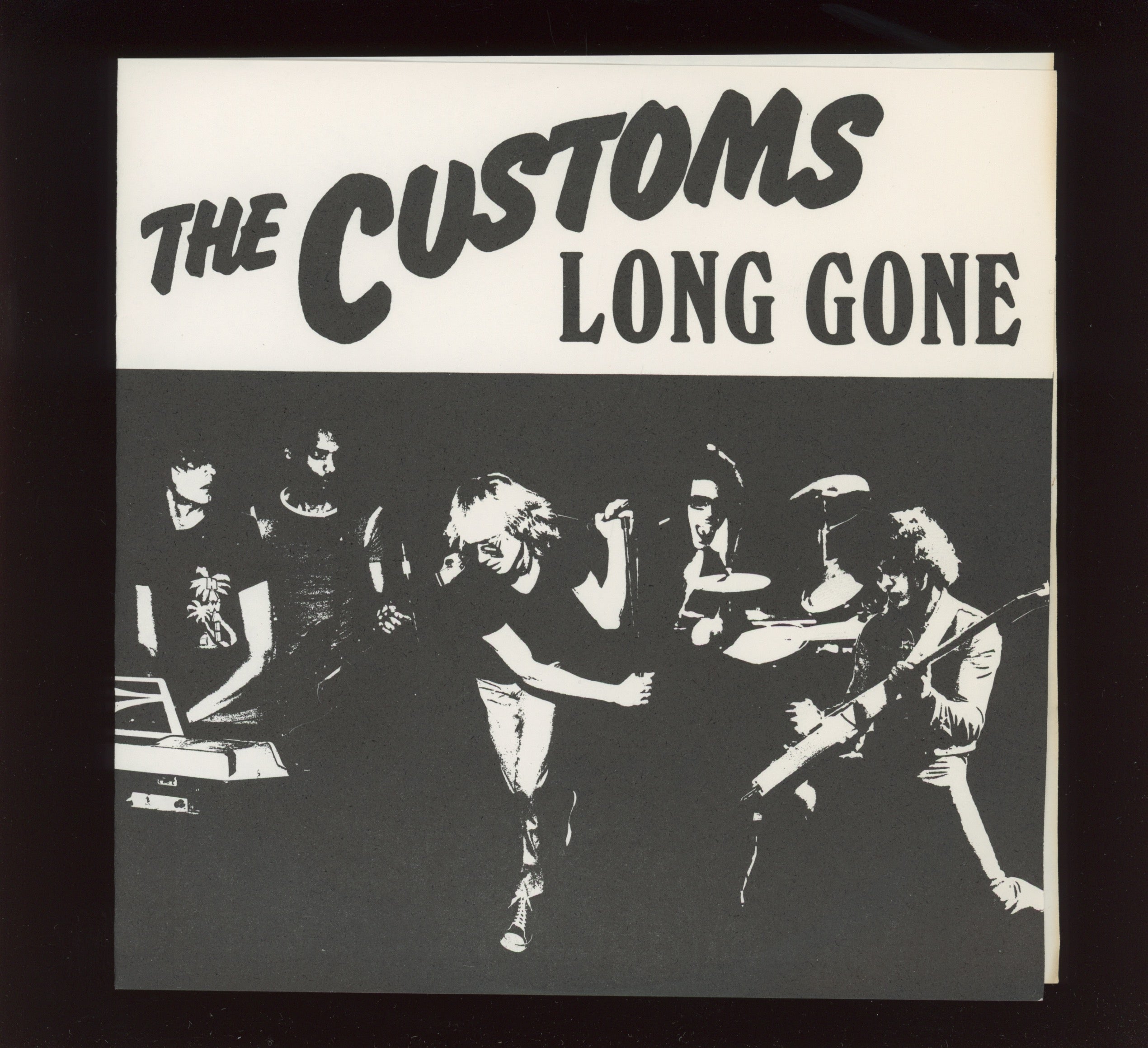 The Customs - Long Gone / She'll Always Be Mine on Shake It Records 45 With Picture Sleeve