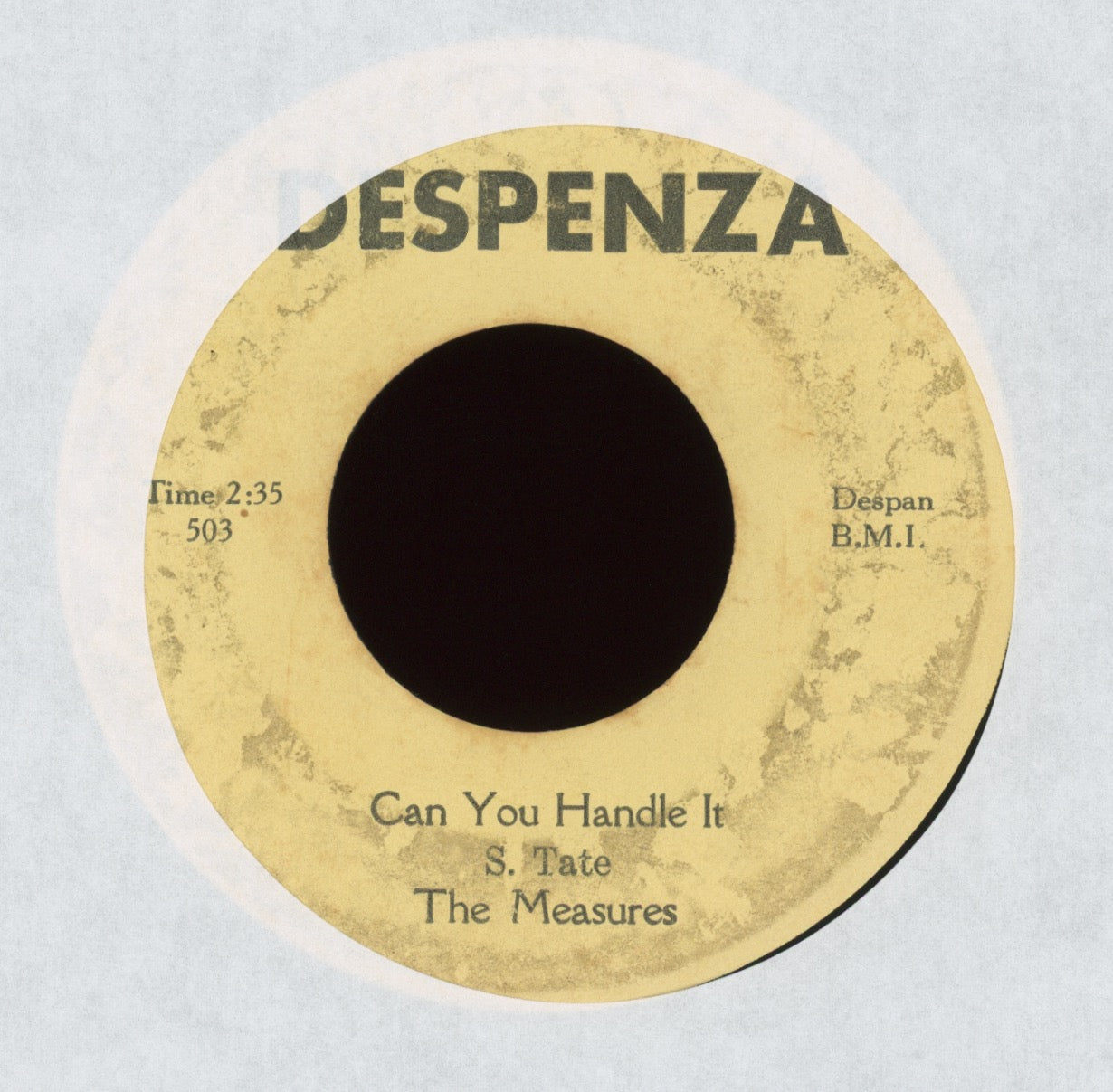 The Measures - Girls Are Evil on Despenza Northern Soul 45