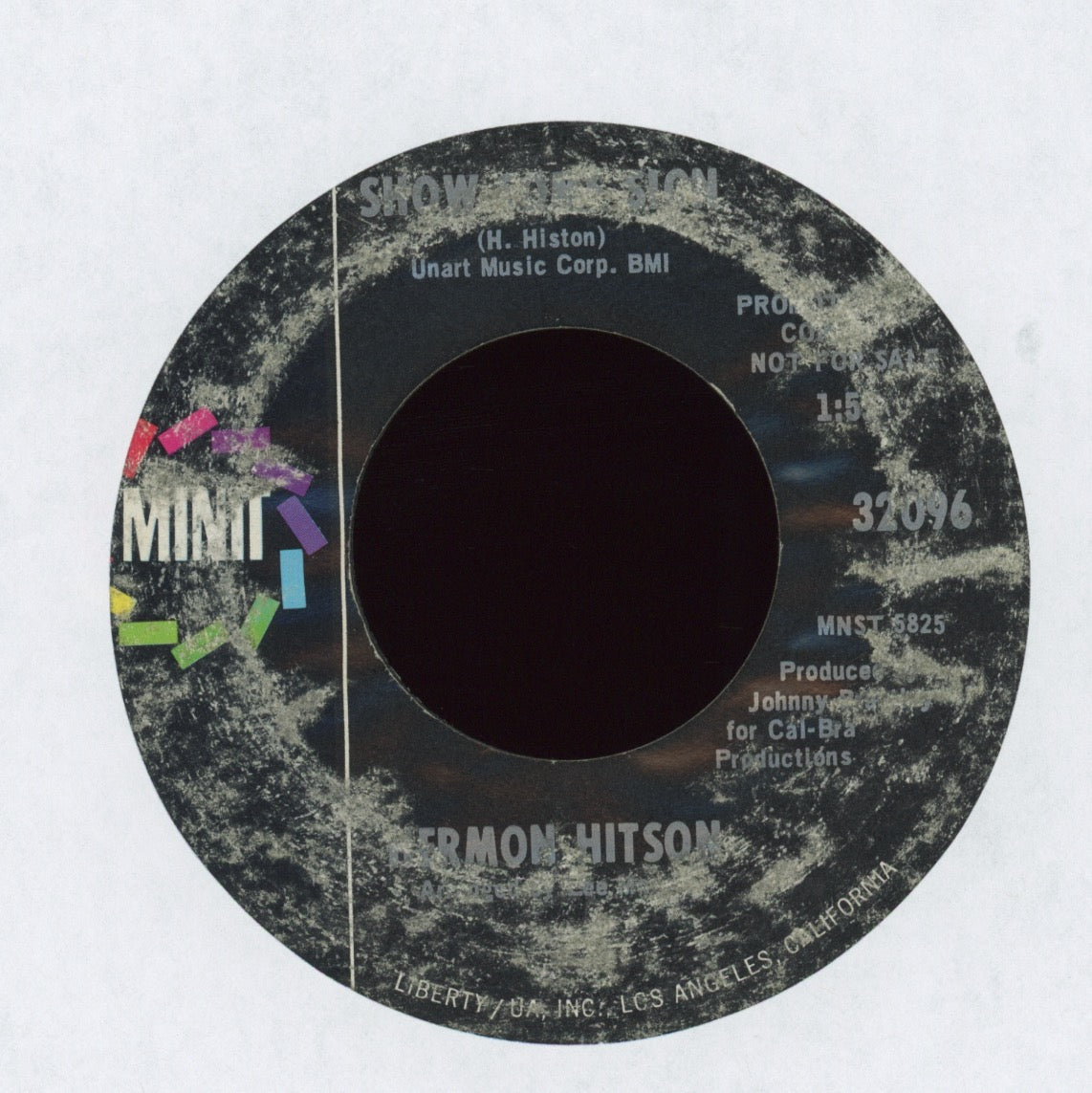 Hermon Hitson - She's A Bad Girl on Minit Promo Northern Soul 45