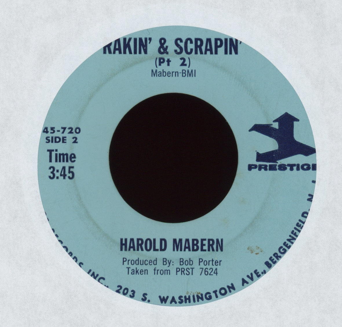 Harold Mabern - Rakin' & Scrapin' on Prestige Soul Jazz 45